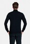 Thomas Maine Merino Wool Rollneck Single Knit Pullover Navy