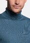 Thomas Maine Merino Wool Rollneck Single Knit Pullover Storm Sky