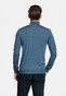 Thomas Maine Merino Wool Rollneck Single Knit Pullover Storm Sky