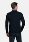 Thomas Maine Merino Wool V-Neck Single Knit Pullover Navy