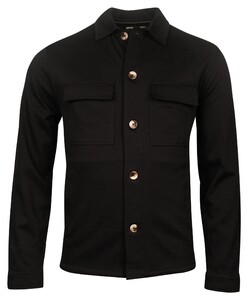 Thomas Maine Monza Premium Heavy Twill Jersey Overshirt Navy