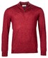 Thomas Maine Pullover Merino Zip Raspberry