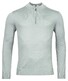 Thomas Maine Pullover Shirt Style Zip Single Knit Trui Ice Green