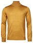 Thomas Maine Roll Neck Pullover Merino Wool Mustard Yellow