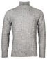 Thomas Maine Rollneck Cable Knit Pattern Pullover Light Grey