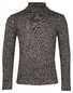 Thomas Maine Rollneck Pullover Single Knit New England Twill Trui Donker Grijs