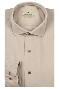 Thomas Maine Roma Fine Corduroy Uni Color Modern Kent Overhemd Kitt