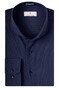 Thomas Maine Roma Modern Kent Knitted Tech Jersey by Canclini Overhemd Navy