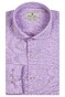 Thomas Maine Roma Modern Kent Linen Delave by Albini Shirt Lilac