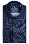 Thomas Maine Roma Modern Kent Luxury Comfort Stretch Subtle Micro Pattern Shirt Navy