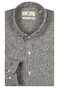 Thomas Maine Roma Modern Kent Small Pied-de-Poule Pattern Shirt Mid Grey