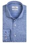 Thomas Maine Roma Modern Kent Wool Jersey by Reda Shirt Light Blue