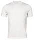 Thomas Maine Short Sleeve Crew Neck Single Knit Pullover Off White