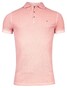 Thomas Maine Short Sleeve Pigment Dyed Piqué Polo Old Rose