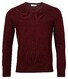 Thomas Maine Single Knit Cashmere Pullover Bordeaux