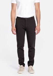 Thomas Maine Sportive Sweat Long Pants Flat-Front Joggingbroek Donker Bruin