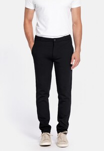 Thomas Maine Sportive Sweat Long Pants Flat-Front Joggingbroek Zwart