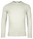 Thomas Maine Superfine Lamsbswool Crew Neck Single Knit Vintage Trui Licht Groen