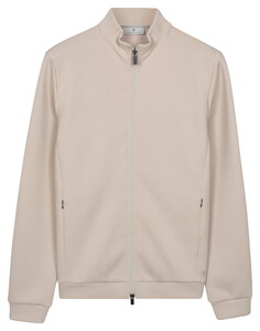 Thomas Maine Sweat Cardigan Full 2-Way Zip Doubleface Interlock Kitt