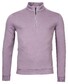 Thomas Maine Sweatshirt Zip Doubleface Trui Lavender Grey