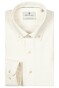 Thomas Maine Torino Button Down Two-Ply Herringbone Flanel Overhemd Off White