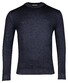 Thomas Maine Turtleneck Single Knit Dye Wash Pullover Jeans Blue