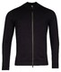 Thomas Maine Uni Color Cardigan Zip Half Milano Knit Navy