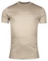 Thomas Maine Uni Color Crew Neck Short Sleeve Liquid Cotton T-Shirt Licht Beige