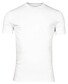 Thomas Maine Uni Color Crew Neck Short Sleeve Liquid Cotton T-Shirt White