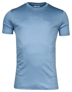 Thomas Maine Uni Liquid Touch Crew Neck T-Shirt Denim Blue