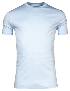 Thomas Maine Uni Liquid Touch Crew Neck T-Shirt Licht Blauw