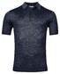 Thomas Maine Uni Luxury Short Sleeve Polo Fine Single Knit Navy