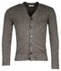 Thomas Maine Uni Superfine Lambswool Button Cardigan Single Knit Vintage Anthracite Melange