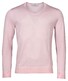 Thomas Maine V-Neck Single Knit Merino Pullover Soft Pink