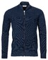 Thomas Maine Zip Structure Cardigan Pigment Enzyme Wash Navy